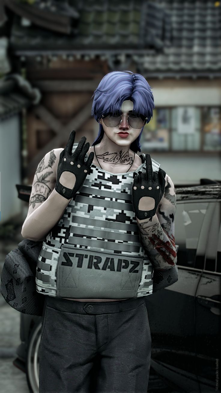 Custom character portrait